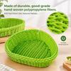Hardness Bread Fruit Vegetables Basket Household Rattan Basket  Restaurant Serving Tabletop Display