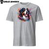 Colorful Bernese Mountain Dog Unisex T-Shirt | Vibrant Design | Short Sleeve Tee