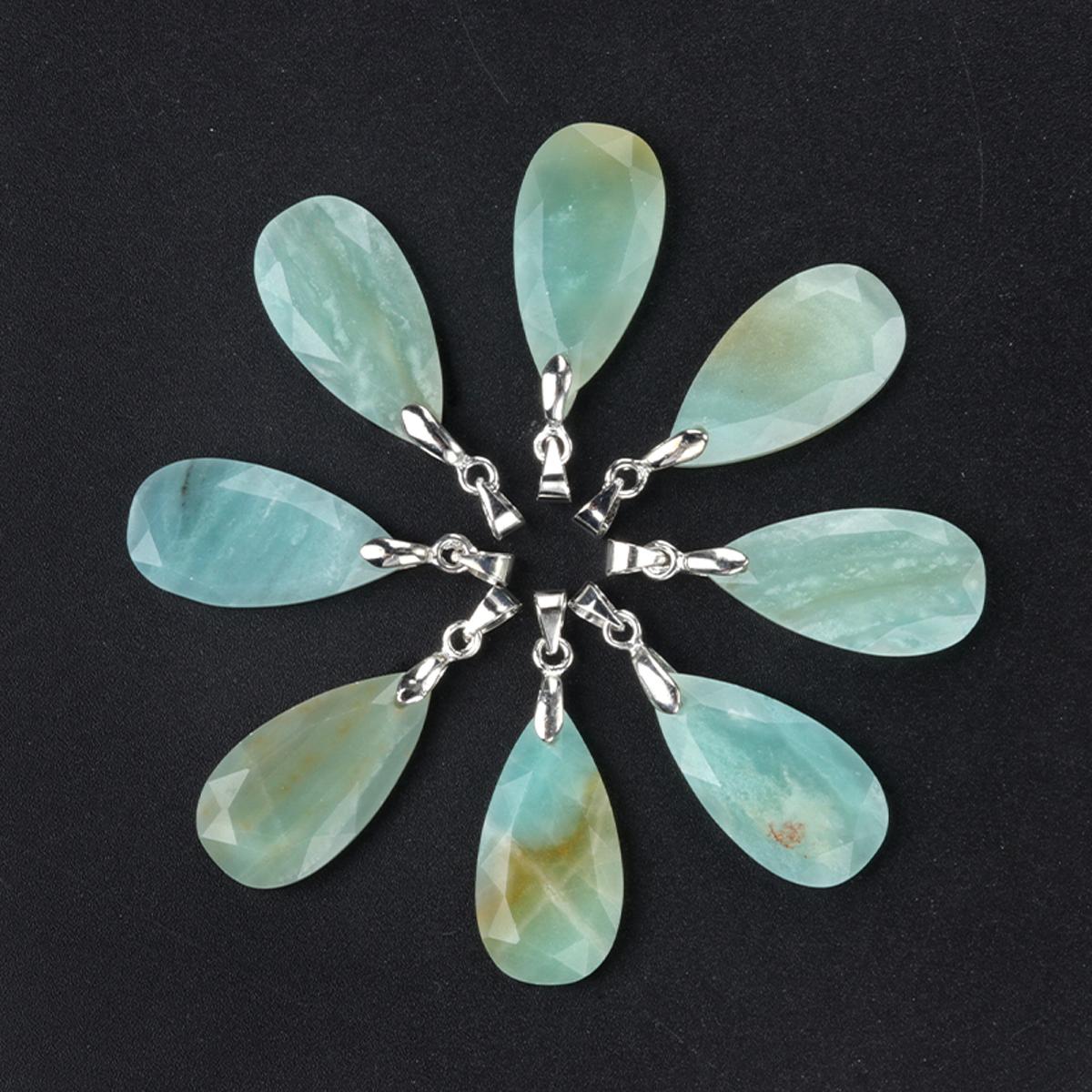 

1 шт. хрустальный кулон граненый натуральный камень в форме капли подвески для изготовления ювелирных изделий DIY ожерелье аксессуары ремесло 25x13 мм 25x13mm