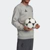 adidas Sweatshirts Men's Light Gray Crew Neck Moderate Regular FU3662