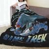 Stars Treks The Final Frontier Enterprise Flannel Blanket Creative Throw Blanket for Home Hotel Sofa 200x150cm Plush Thin Quilt
