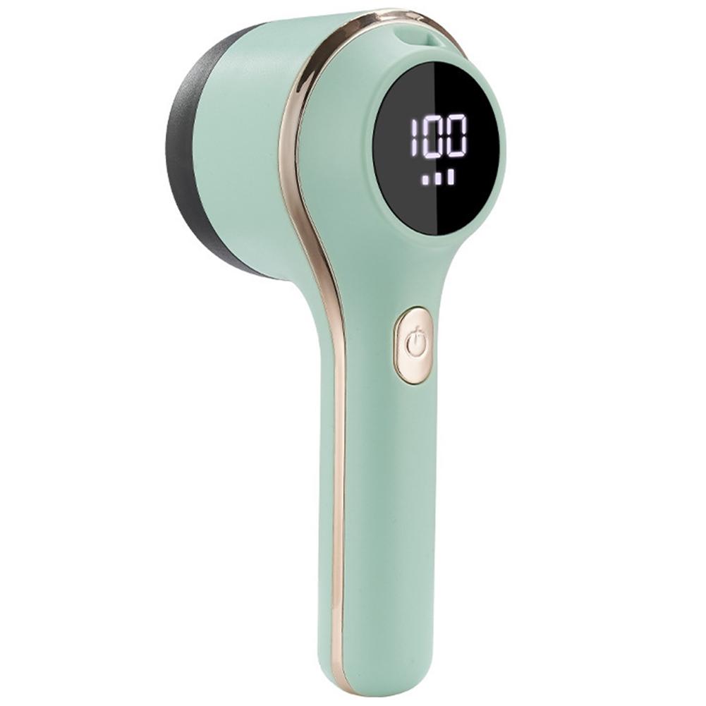 Electric Lint Remover Sweater Shaver Digital Display Portable Fuzz Remover Type C Rechargeable 3 Modes 6 Blades for Home Travel