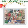 Christmas Advent Calendar Puzzle 1000 Pieces, Christmas Countdown Puzzle Toy, Kids Christmas Gift Birthday Gift