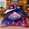 Printed 3Pcs Bedding Set Blackburn Rovers Football Pattern Bed Sheet Pillowcase For Bedroom Decor