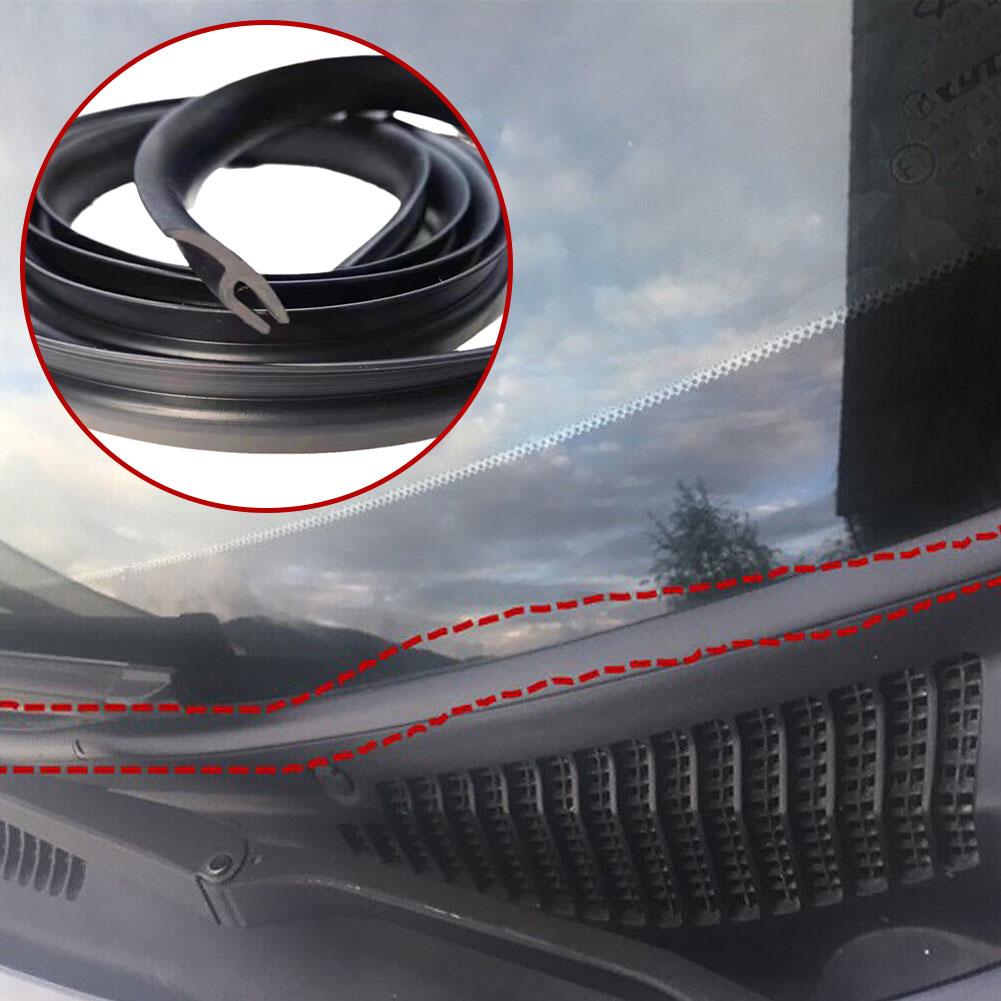 2M Car Windshield Panel Moulding Seal Strip Dustproof Sticker Universal for BMW {15}} for Chr Auris Verso Avensis F3A8