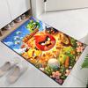Custom Name Angry Birds Printed Carpet Rug For Office Chair Living Room Bedroom Kitchen Room Decor Gifts