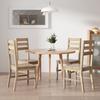 Day and Night - Day and Night Dining Chairs 4 Units Solid Acacia Wood