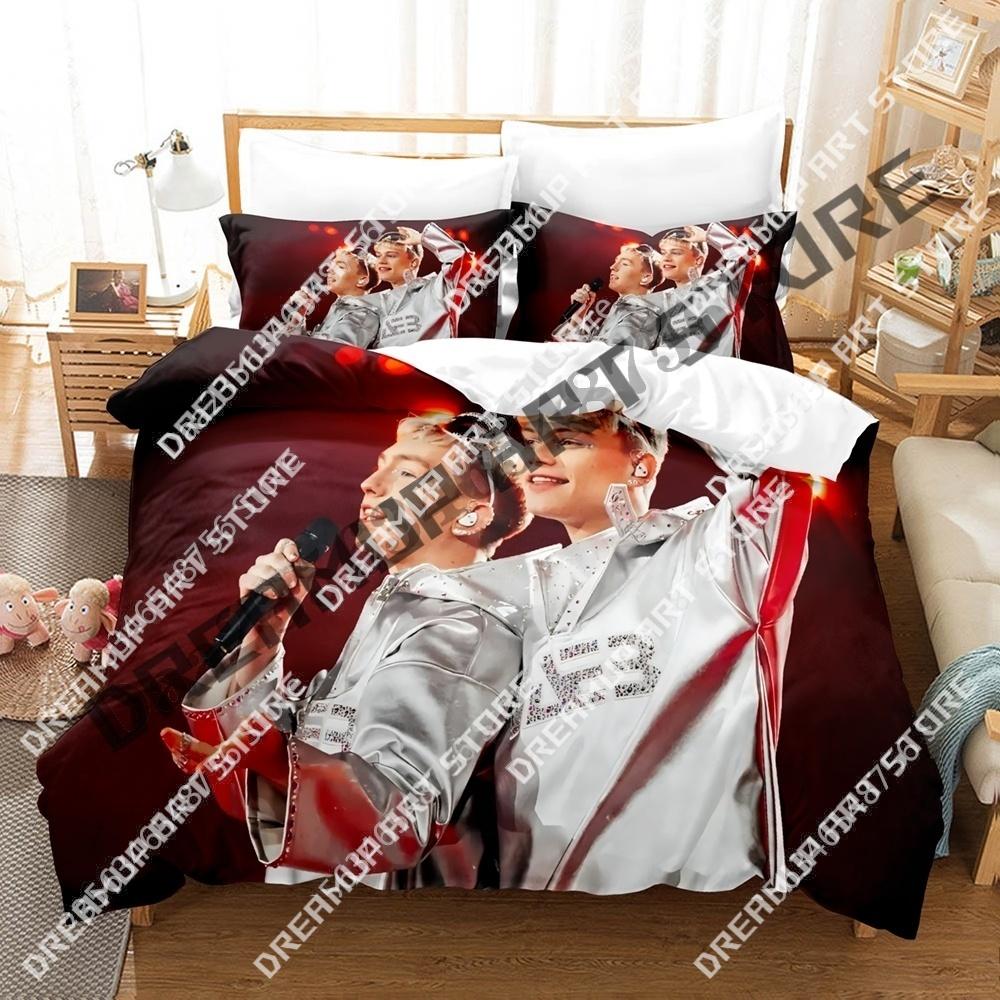 3D Print VAEB Væb Music Bedding Set Twin Queen King Full Size Duvet Cover Pillowcase Bed Boys Girls Adult Home Textiles