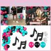 Tok Music Tik Theme Birthday Party Decorations 139pcs Balloon Arch Supplies Kit