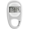 3D Digital Pedometer with Clip for Easy Walking Pedometer Tracks Steps and Miles/Kilometers Calories Burned and Active Time 7 Day Memory