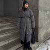 Winter Warm Coat for Women Windproof Hooded Long Jacket With Pockets Women's Full Zip Padded Coats Casual Warm Quilted Thick Jackets Outwear
