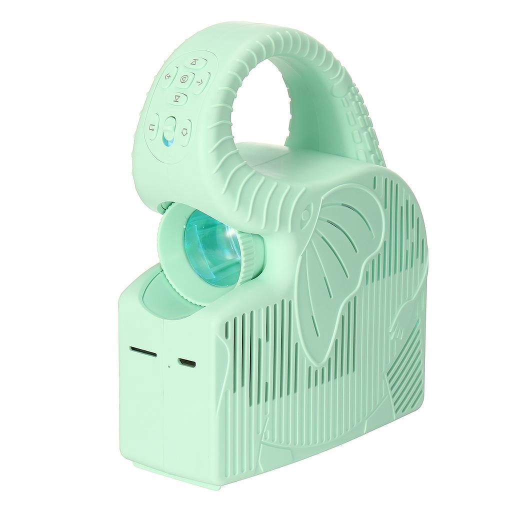 Handheld Rechargeable Kids Mini Projector Elephant Projector Early Childhood Educational Toy Machine Home Media Player Child