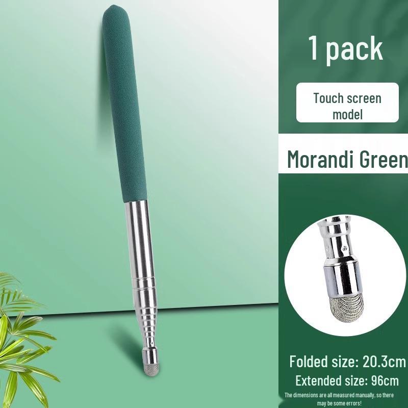 Teacher's Telescopic Touchscreen Pointer for Classroom Whiteboards and Multimedia