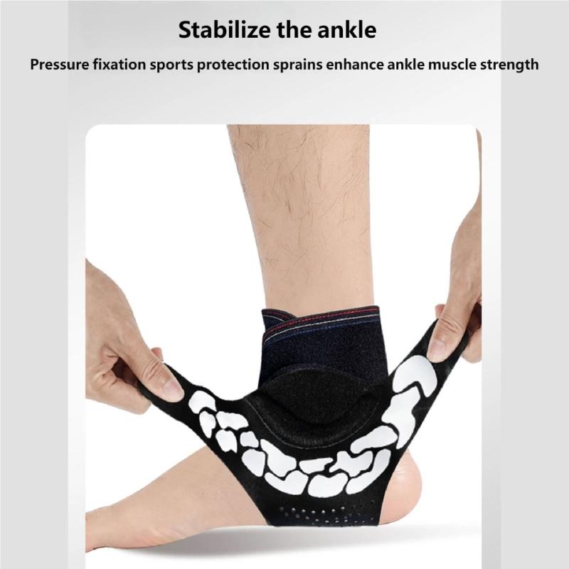 Ankle Brace Protectors Foot Bandage for Individual Foot Ease Grip During Tennis Shuttlecock and Athletic Movements