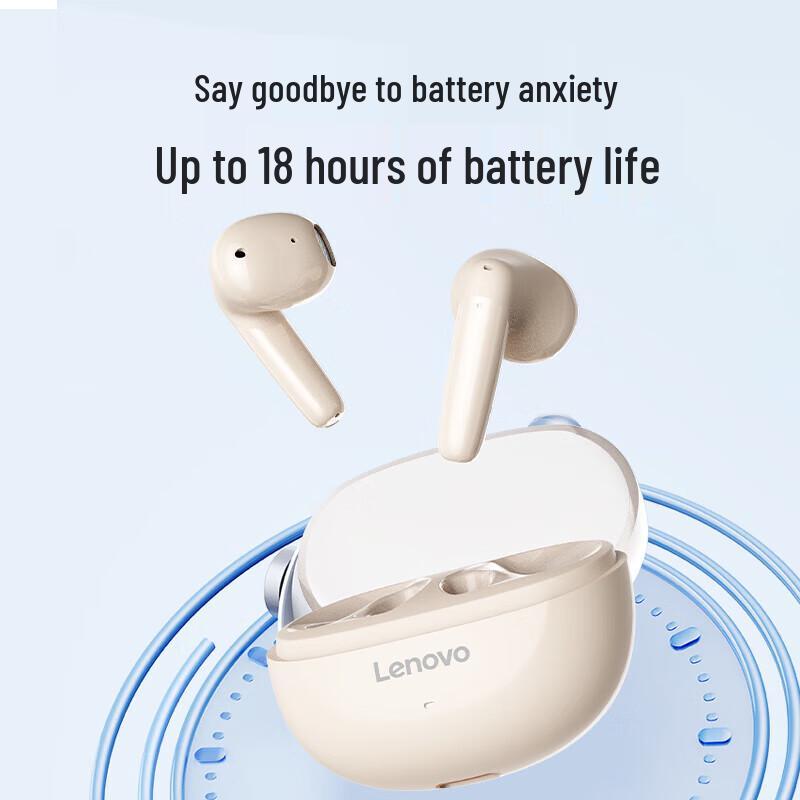 Lenovo TC3309 Wireless Half-in-Ear Noise Cancelling Earbuds