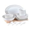 Conjunto de Jantar Corelle Brands Persian Charm com 20 Peças