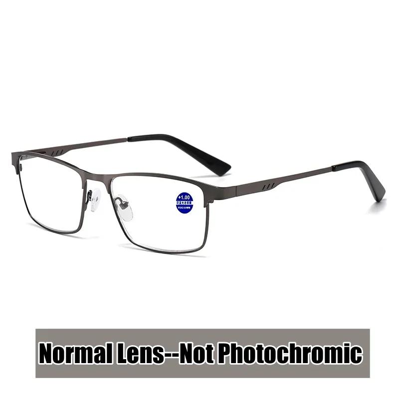 

Fashion Unisex New Photochromic Reading Glasses Classic Smart Zoom Progressive Multifocal Color Changing Presbyopia Glasses 3.5
