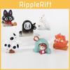 Entzückende Studio Ghibli Charakterfiguren, darunter Ponyo, No Face und der Weiße Geist, lustige Spielzeugsammlung