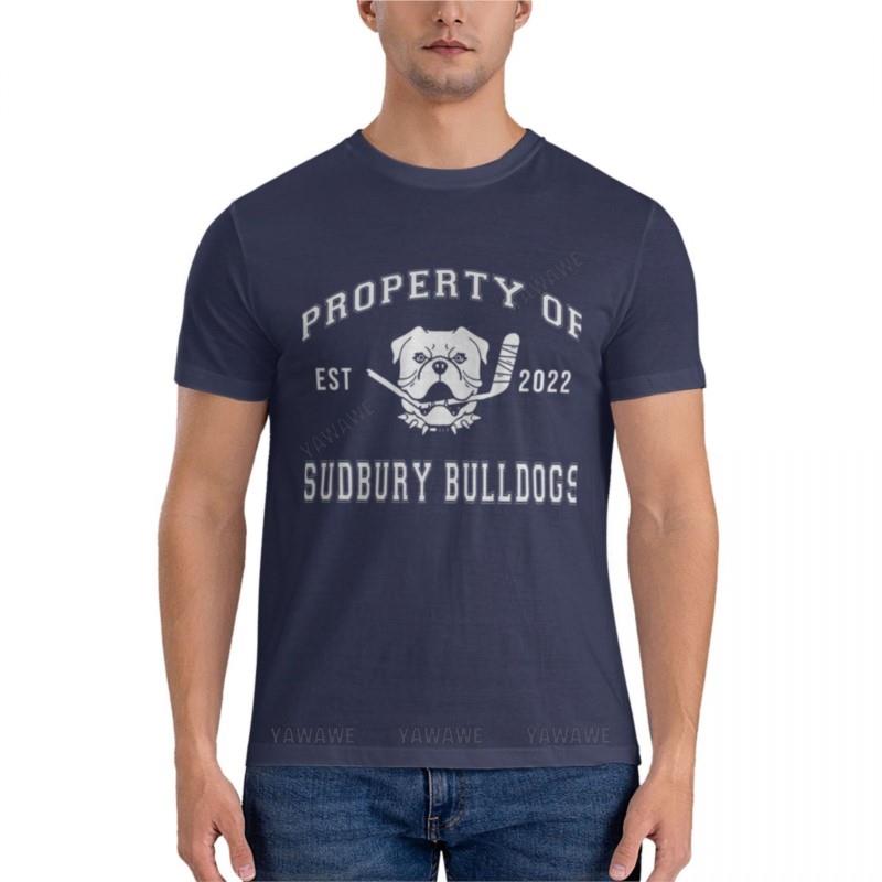 Shoresy - Property Of Sudbury Bulldogs Klasické tričko sportovní fanouškovská trička pánské oblečení pánská trička s potiskem sada anime