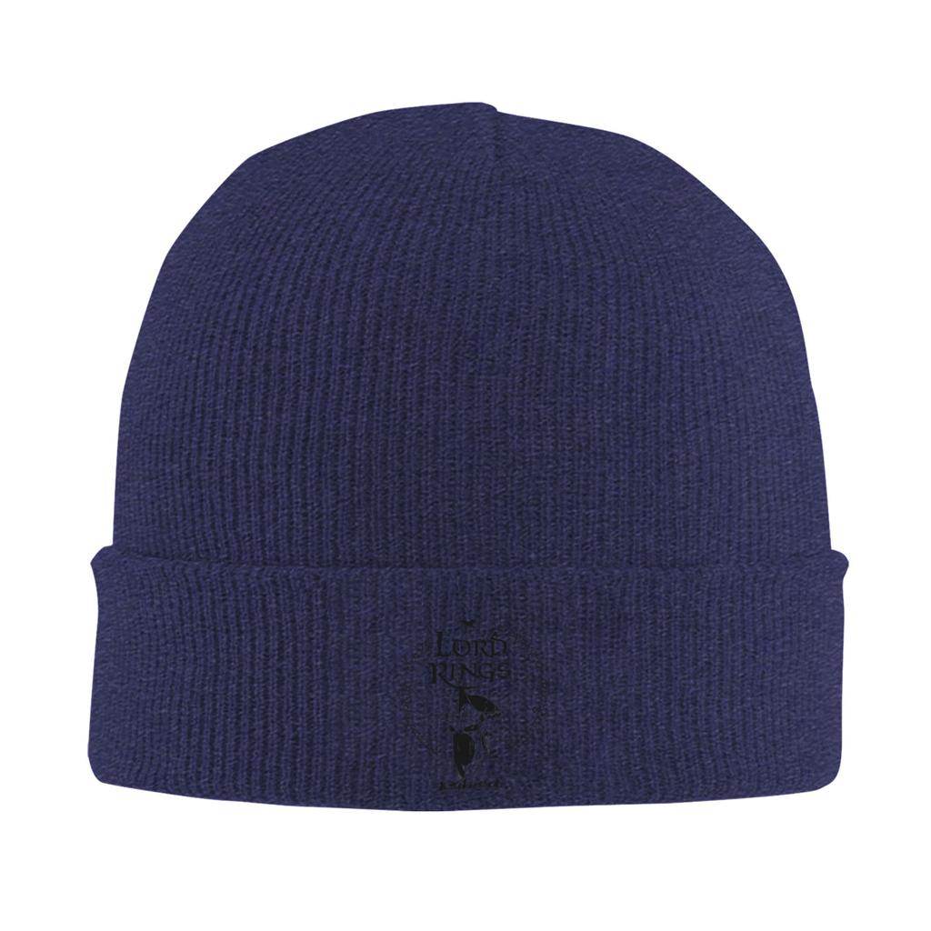 L-Lords of The Rings Knitted Hat for Women Unisex Skullies Beanies Winter Hat Acrylic  Casual Caps
