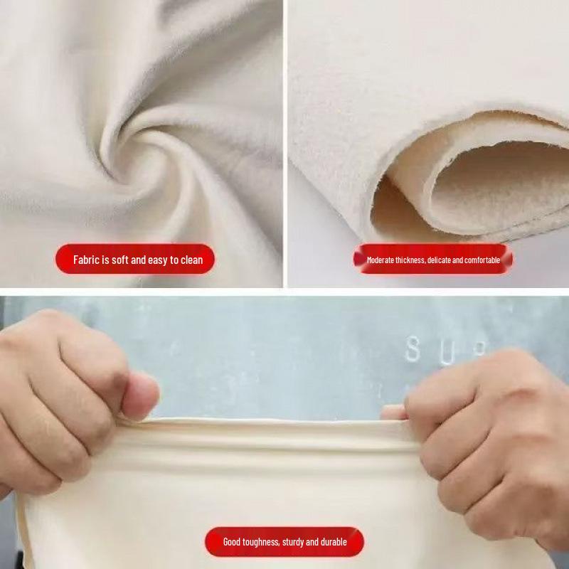 Non-Linting Chamois Car Cleaning Towel - Soft, Suede Cloth for Streak-Free Glass and High Water Absorption