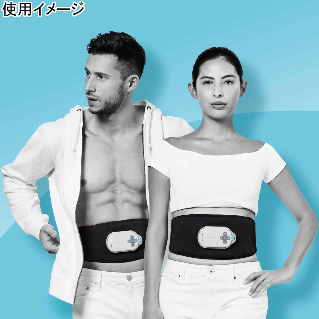 Active Slender Pad Increase Set 1813601 EMS Abdominal Belt [Shop Japan]