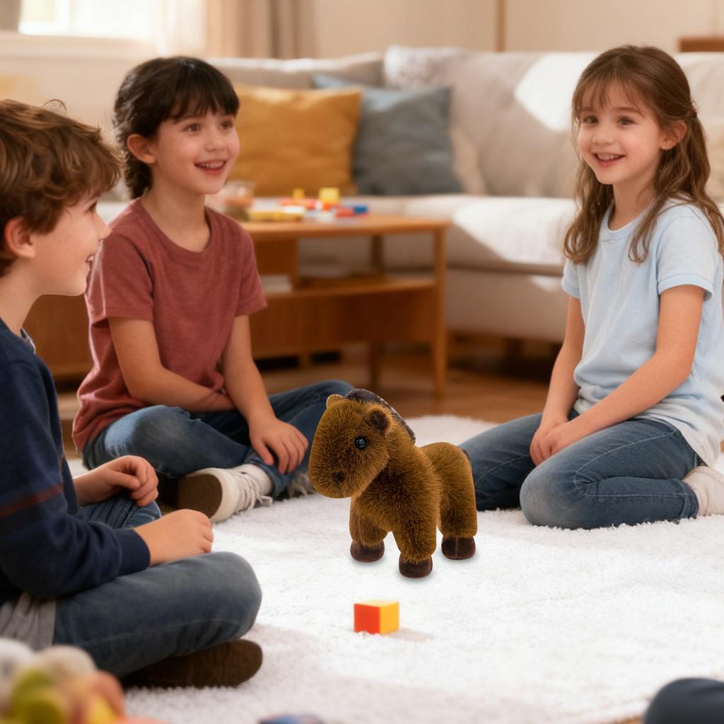Cute And Fun Little Horse Plush Dolls - Soft Companionship, Start A Journey Of Childlike Companionship