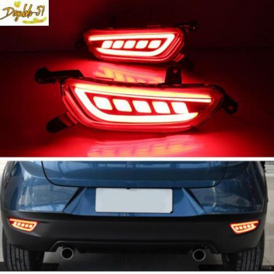 For 2016- Mazda CX-3 CX3 LED Rear Fog Light Tail Bumper Light Sets New