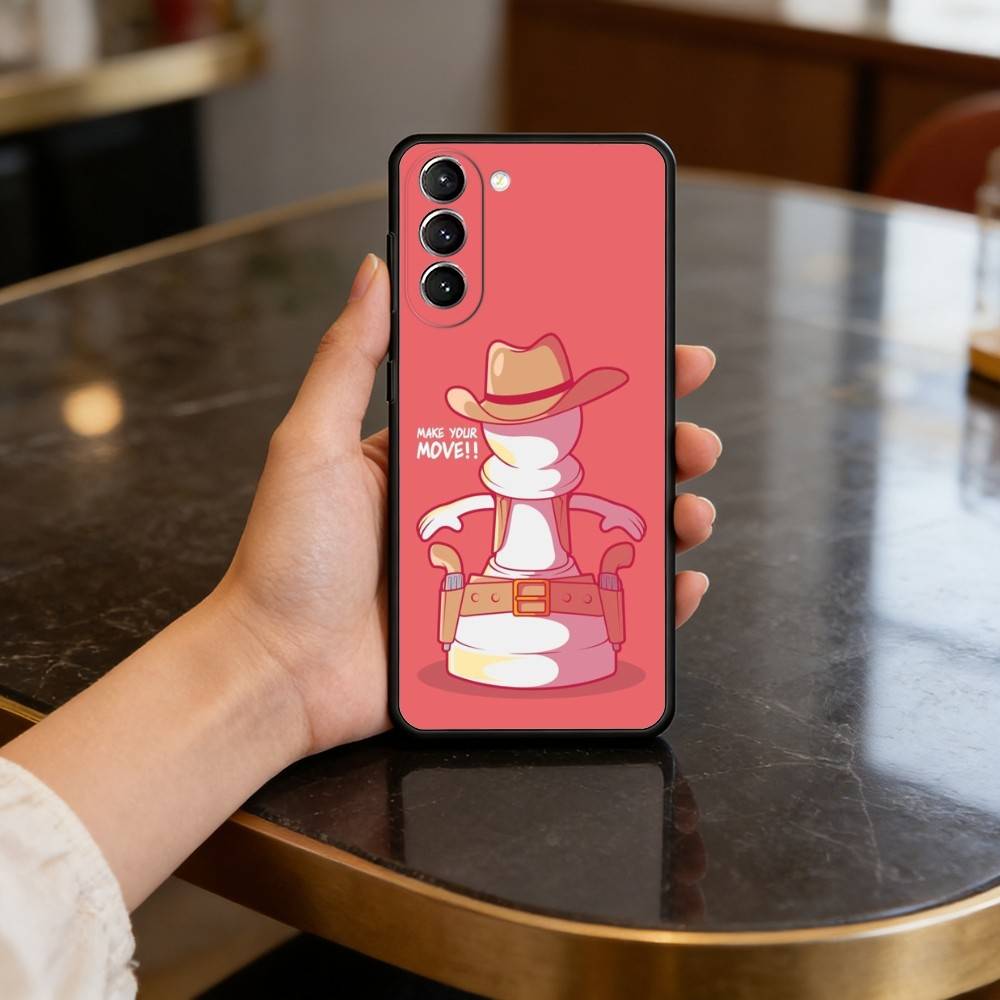 

A-Art C-Chess Case for Samsung Galaxy S21 S25 FE S24 S23 Ultra S20 S9 S22 Plus S10 TPU Cover Samsung S26