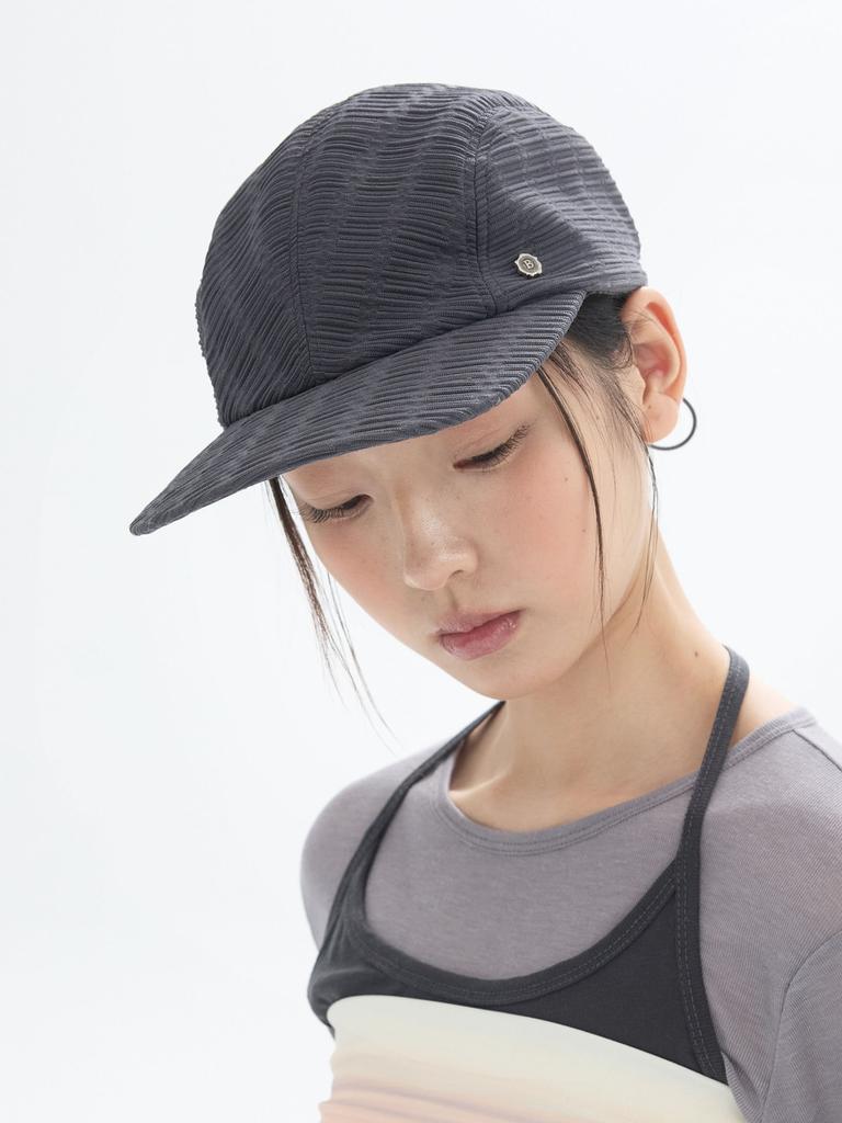 Beulaunhaes Plisse Cap - Grey