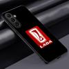 Cool Car L-la-Da Fashion Logo Design Phone Case For Samsung Galaxy S26 S25 S24 S23 S22 S21 Plus Ultra Note20 Soft Black
