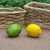 Fake Fruit 9cm Plastic Simulation Fruit and Vegetable Food Photography Props Apple Carrot Lemon Early Education Model Crafts