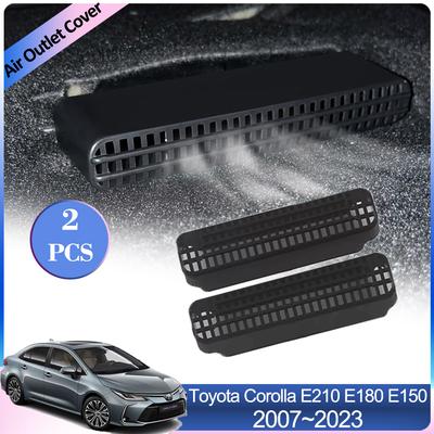Air Outlet Cover for Toyota Corolla E210 E180 E150 2007~2024 Car Under Rear Seat Ventilation Conditioner Vent Exhaust Accessorie