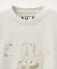 Seteo Classic Logo Sweatshirt Ivory Beige