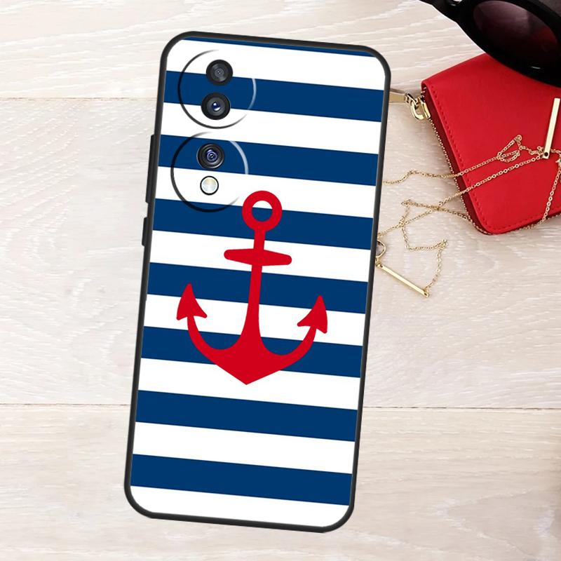 

Anchor Boat Case For Honor Magic 8 7 5 6 Pro X9a X9b X9c X9d X8c X8b Win RT 50 70 90 200 400 Lite Cover Honor Magic6 Pro