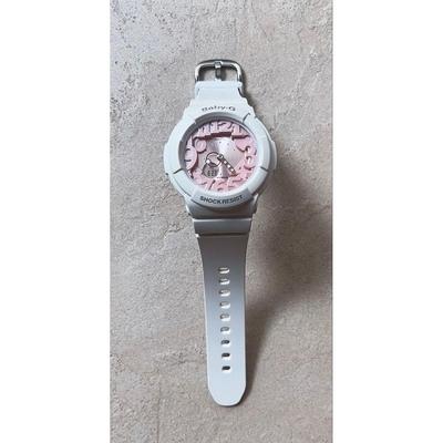 Used CASIO Baby-G Watch White Digital