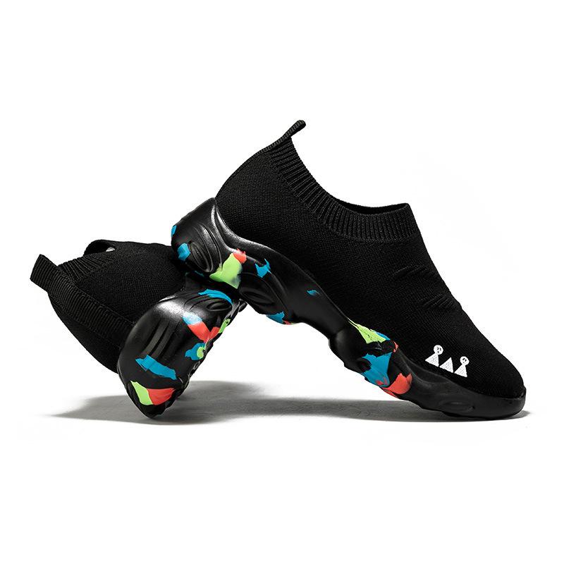 

2025 весна и осень новая детская спортивная обувь, детская повседневная обувь, мужские и женские носки, кроссовки для бега 35