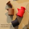 Silicone Wine Bottle Stopper Reusable Seal Cap for Red White Wine Champagne Beer 7-Spiral Wine Cork with V-Shaped Pour Spout Air-Tight Preserver