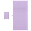 Sports Towel Set 2 pcs Purple Fabric