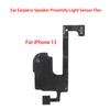 Ear Earpiece Speaker For IPhone 15 Pro Max Plus Earphone Proximity Light Sensor Flex Ribbon Cable