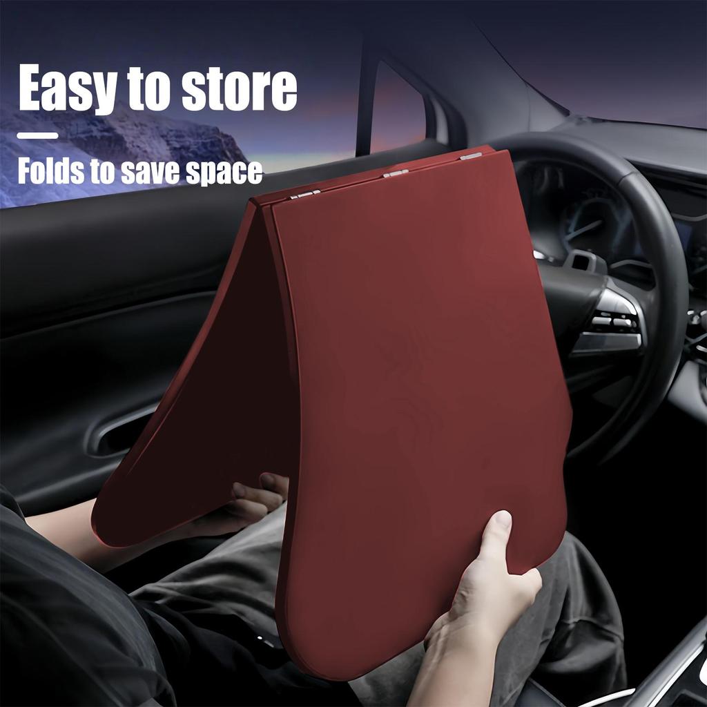 Car Table Steering Wheel Food Tray Steering Wheel Desk Stand Mount Portable Foldable Holder Laptop Computer Desk Stand Seat Tray