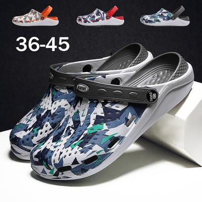Summer Beach Sandals Couple Fashion Casual Slippers Breathable Non-Slip Outdoor Garden Shoes