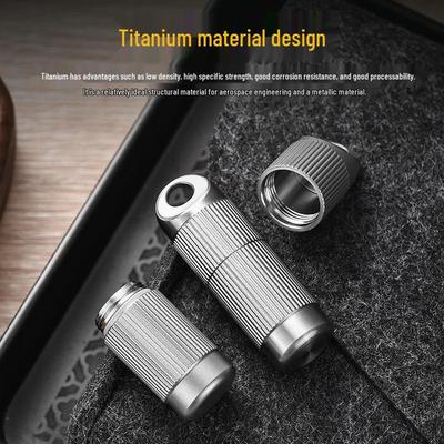 PioneerEDC Lightweight Titanium Sealed Capsule Multi-functional Outdoor Tool
