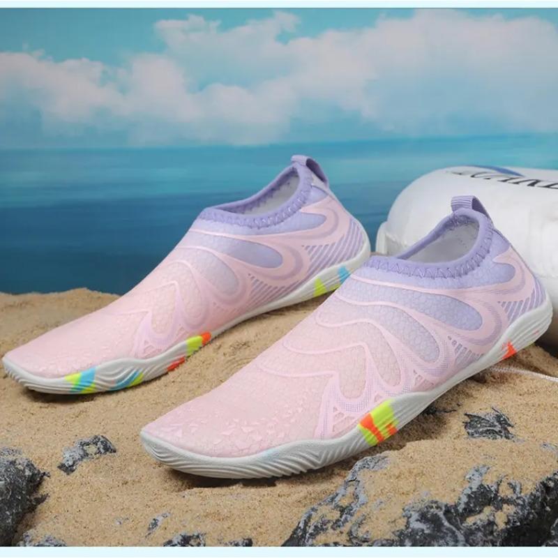 

Quick Dry Slipstop Beach Barefoot Shoes Men Women Kids Aqua Shoes Parent-child Shoes Swimming Water Waterschoenen 41 фіолетовий