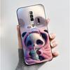 Per Custodia Red Magic 7 NX679J Per Nubia Red Magic 7S Cover Posteriore Carino Coniglio Amore Nero Morbido TPU Custodia per Telefono Per RedMagic 7 7S Guscio