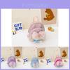 Trendy Mini Children's Backpack With Shiny Sequins Stylish Bow And Fish Tail Design For Girls In Adorable Colors