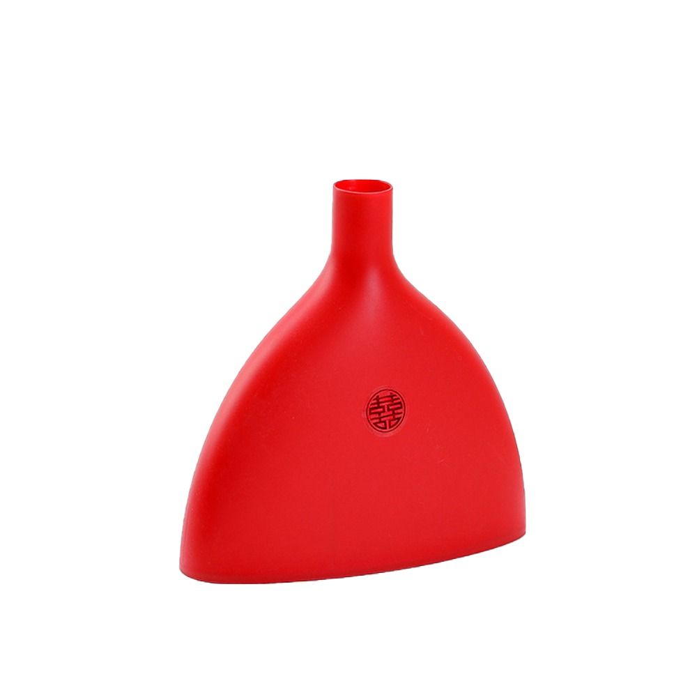 

Festive Flat Lucky Vase DIY Vase Ornaments Portable Wedding Vase Bedroom