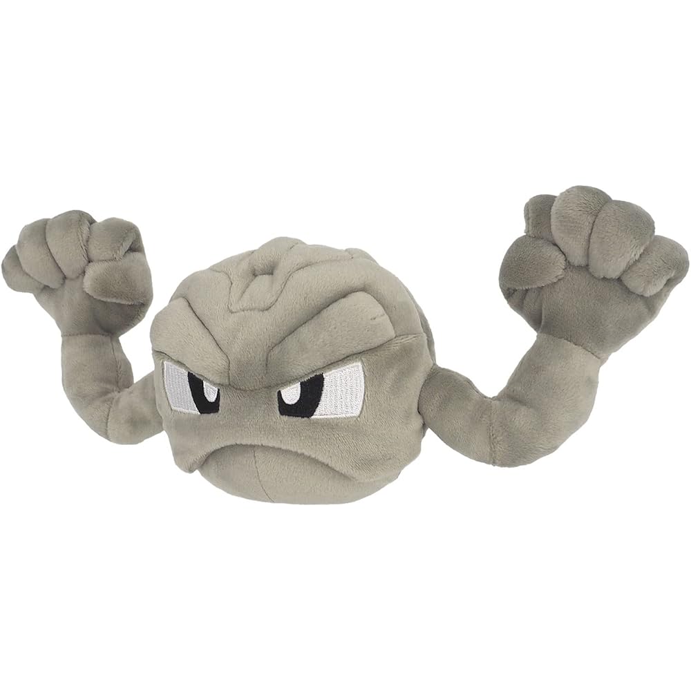 San-ei Trading Pocket Monster All Star Collection Ishitubute Plush Toy 20x9.5x15cm Pokmon PP137