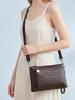 Women's Soft Leather Waterproof Crossbody Bag - 2026 Summer Fashion, Multi-layer, Versatile Single Shoulder Small Square Design