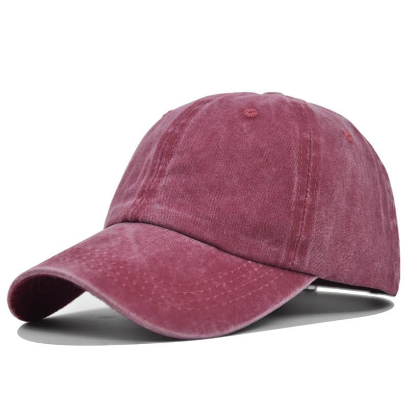 

Solid Color Multiple Baseball Duckbill Caps With Breath Holes For Fashion Style Red